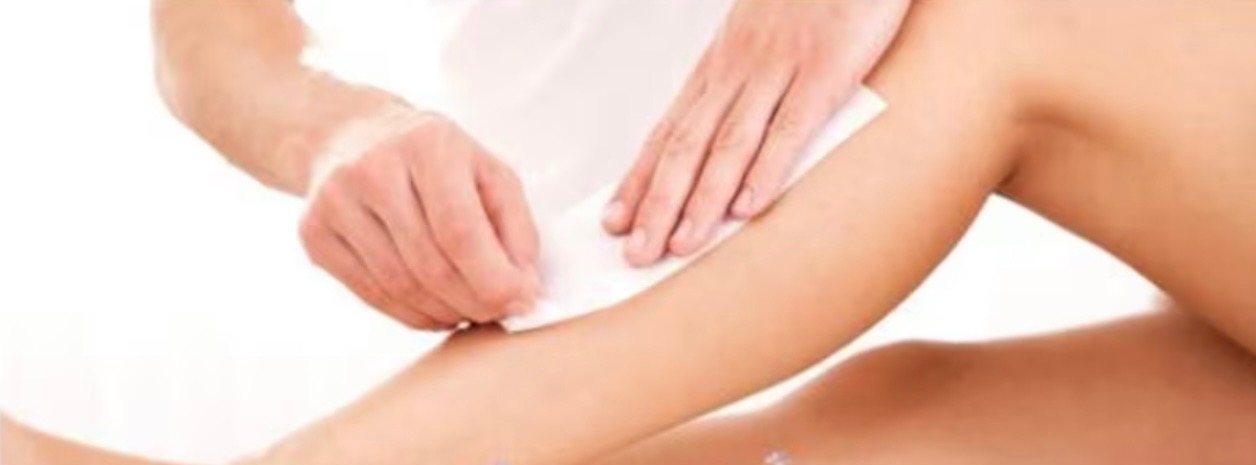 Leg waxing
