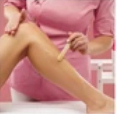 Leg waxing